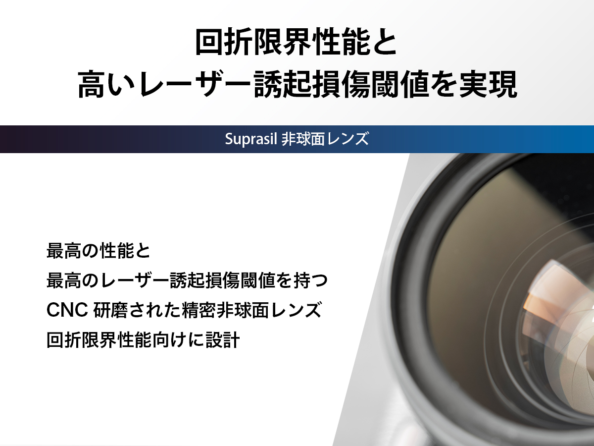 Suprasil非球面レンズ の製品画像