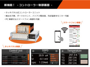 近赤外域SSPD/SNSPD単一光子検出器 画像3
