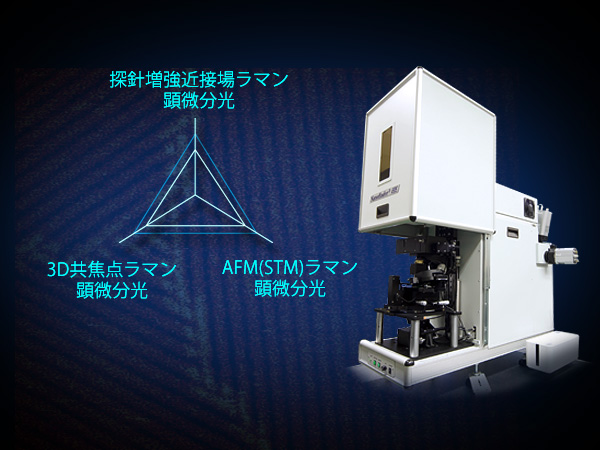 3D顕微レーザーラマン分光装置 Nanofinder HE の製品画像