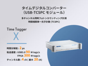 タイムデジタルコンバーター（USB-TCSPCモジュール） 画像3