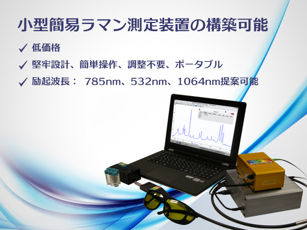 ポータブルラマン分光システム の製品画像