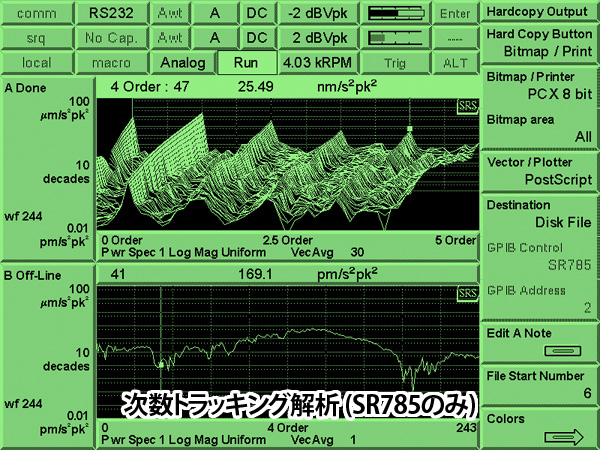 SR785/780型ダイナミックシグナルアナライザー 画像7